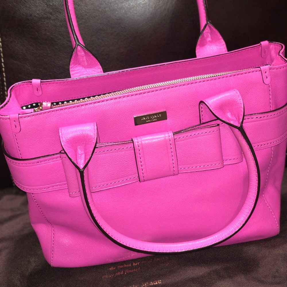Kate Spade Handbag - Pink Leather Handbag Purse